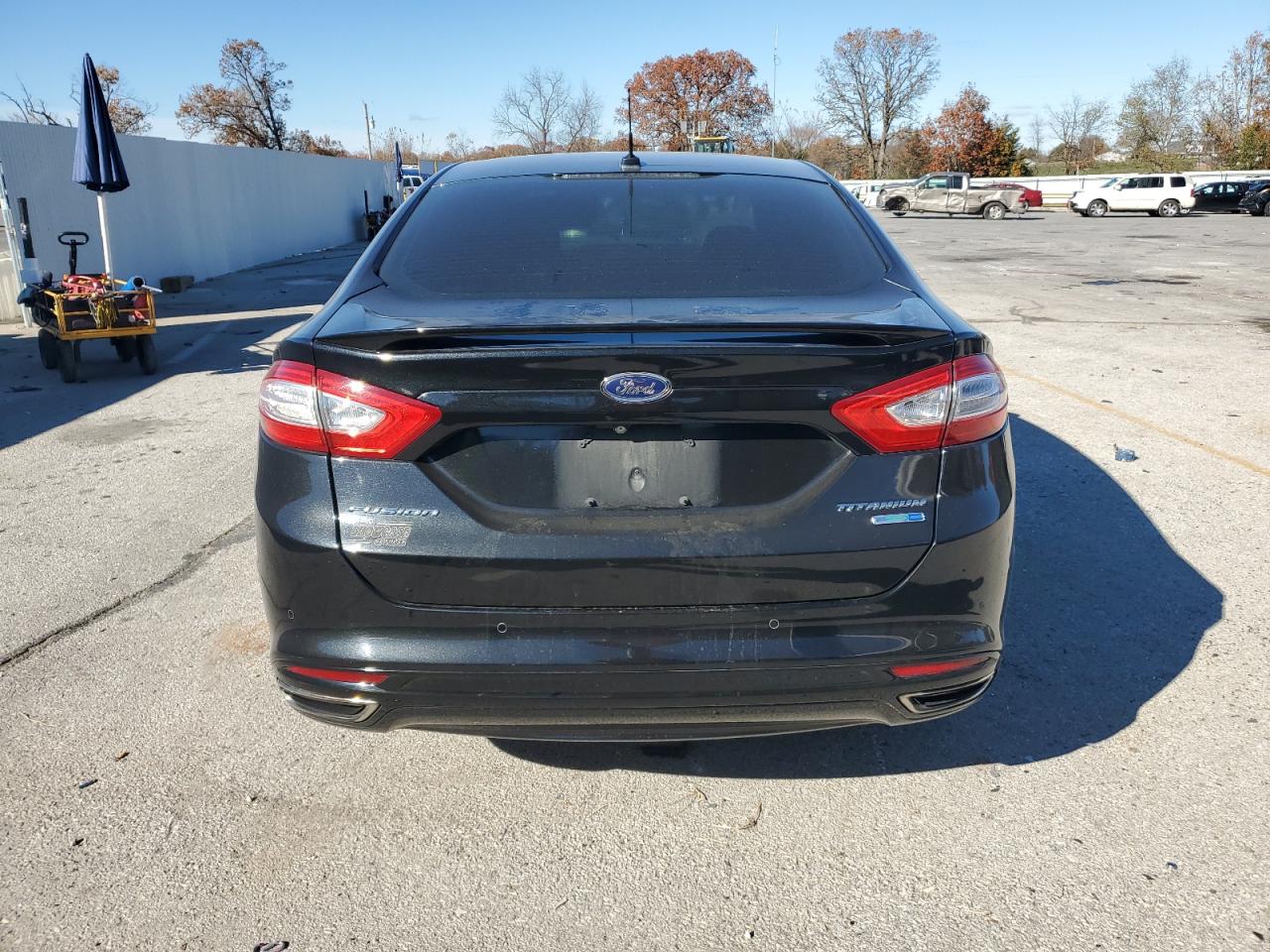 2014 Ford Fusion Titanium VIN: 3FA6P0D99ER365868 Lot: 91915655