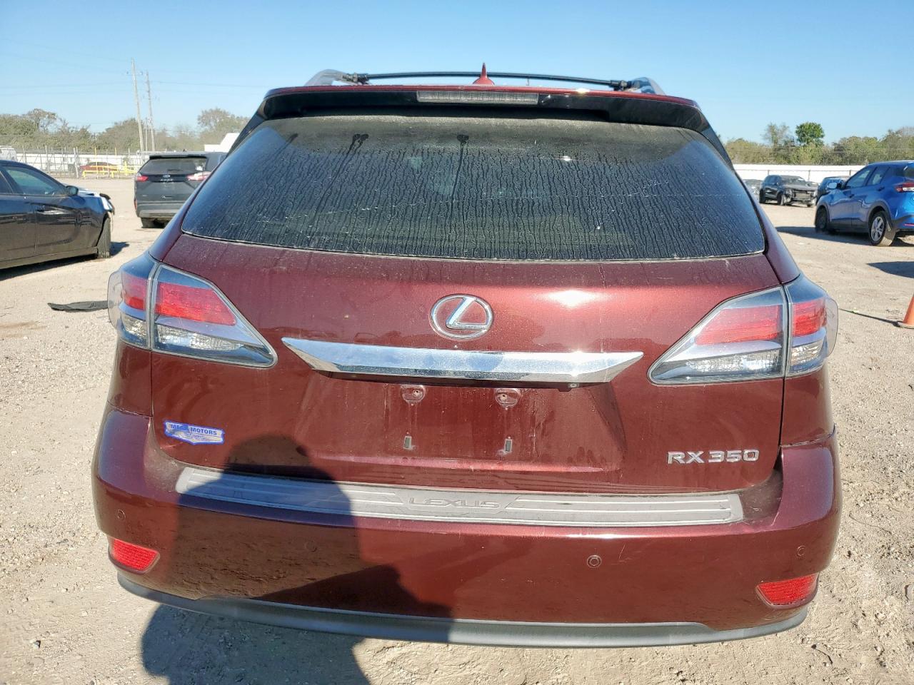 2013 Lexus Rx 350 VIN: 2T2ZK1BA3DC102865 Lot: 91274085