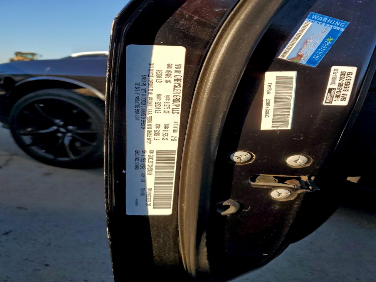 2010 Dodge Challenger R/T VIN: 2B3CJ5DTXAH190240 Lot: 94117105