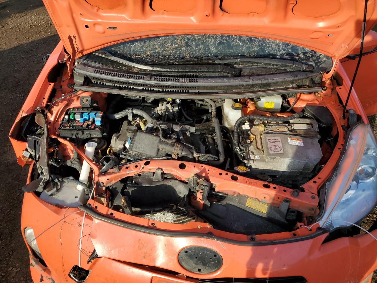 2014 Toyota Prius C VIN: JTDKDTB37E1072255 Lot: 92393245