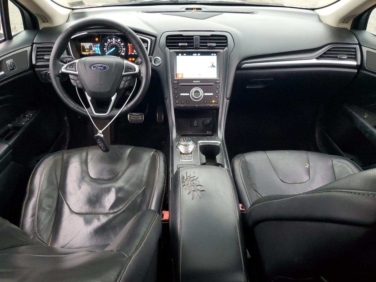 2017 Ford Fusion Titanium VIN: 3FA6P0D96HR231503 Lot: 93645665