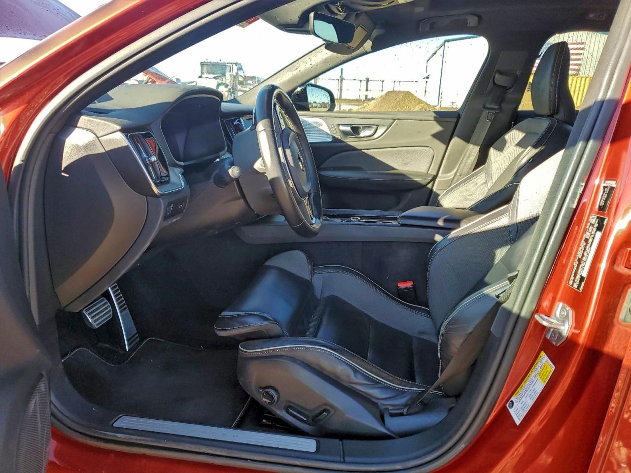 2019 Volvo S60 T6 R-Design VIN: 7JRA22TM7KG002736 Lot: 94300005