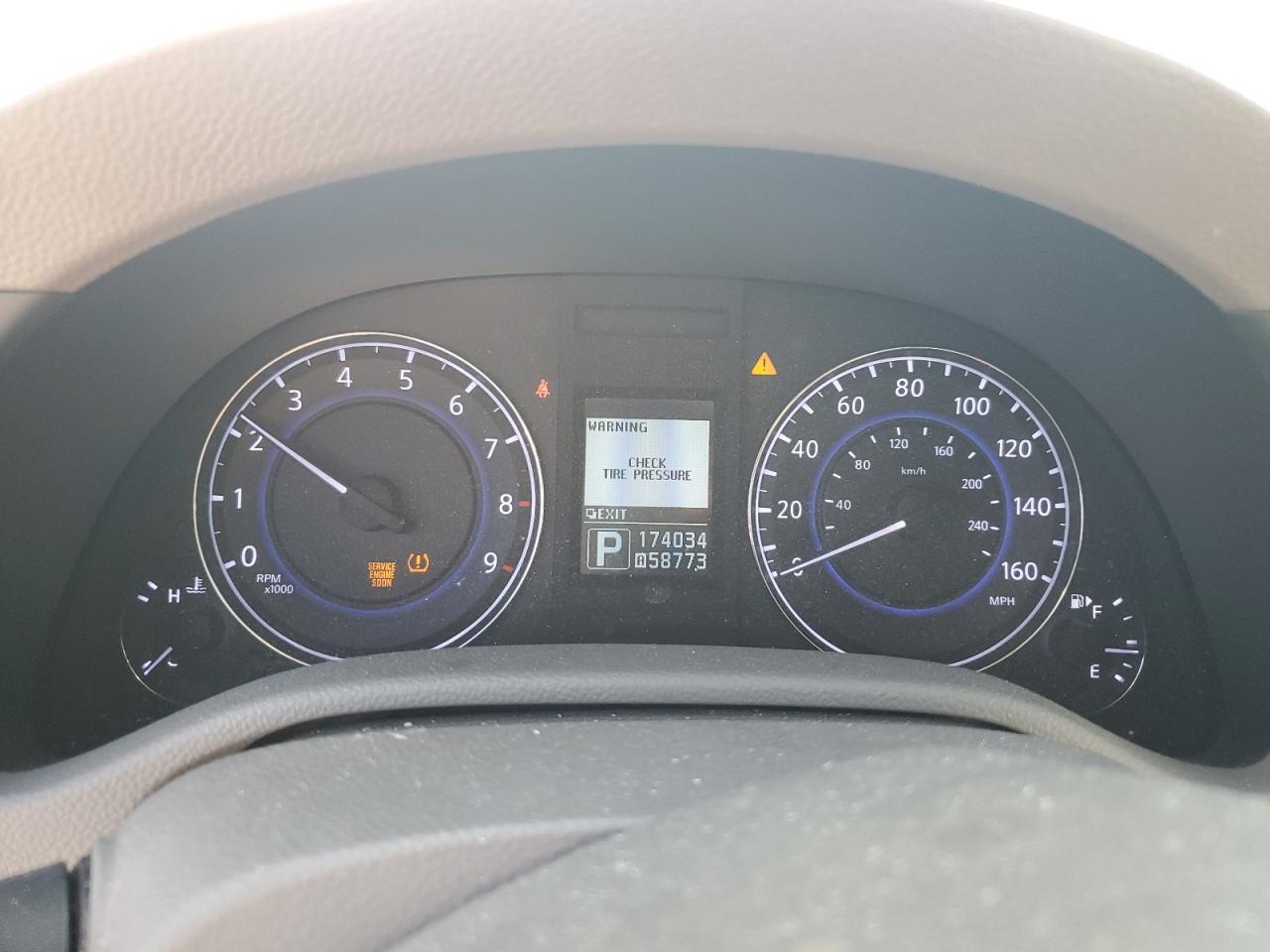 2012 Infiniti G25 VIN: JN1DV6AR5CM860303 Lot: 91344465