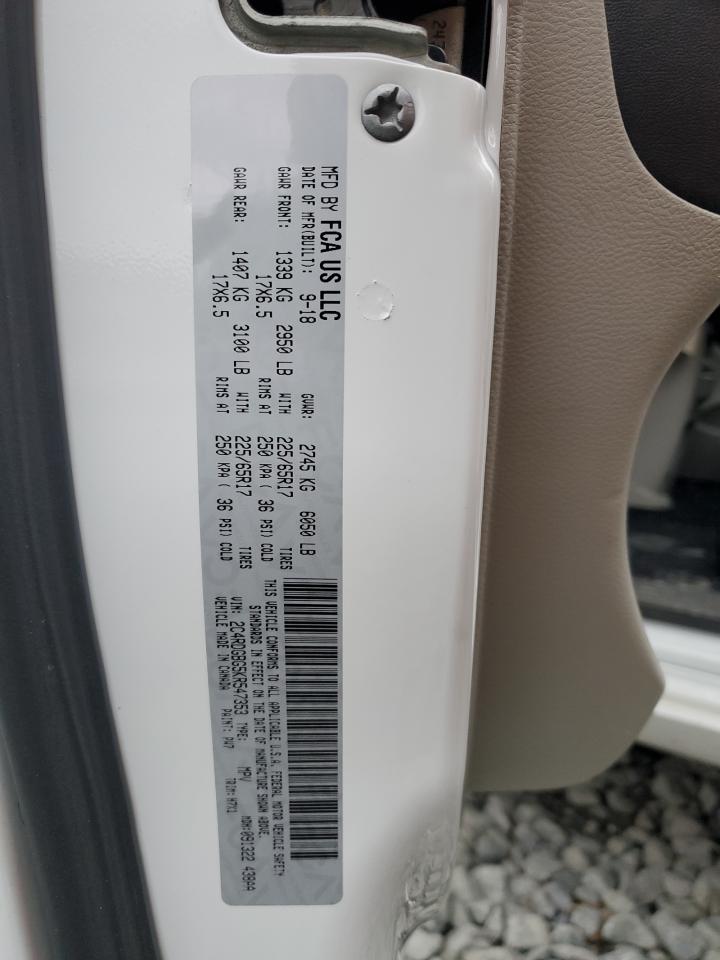 2019 Dodge Grand Caravan Se VIN: 2C4RDGBG5KR547353 Lot: 92507645