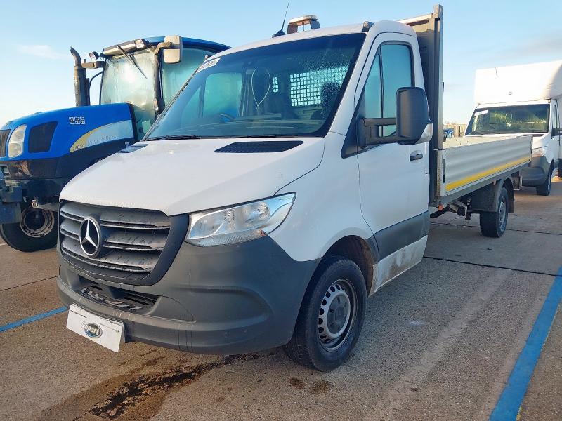 2021 MERCEDES-BENZ SPRINTER 3.5T PROGRESSIVE CHASSIS CAB for sale at Copart NEWBURY