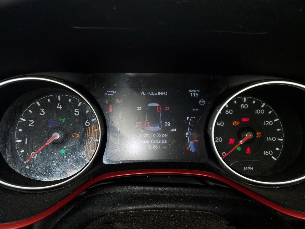 2018 Jeep Compass Trailhawk VIN: 3C4NJDDB6JT403443 Lot: 90081965