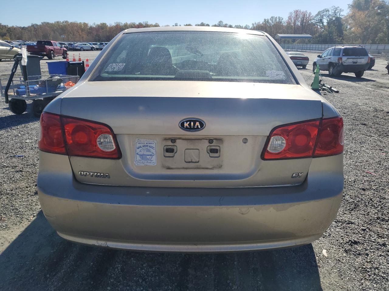 2006 Kia Optima Lx VIN: KNAGE123765075462 Lot: 90691555