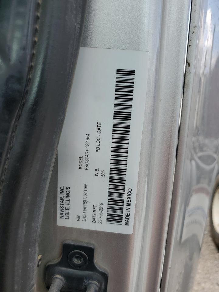 2017 International Prostar VIN: 3HCDJAPR5HL673165 Lot: 93078495