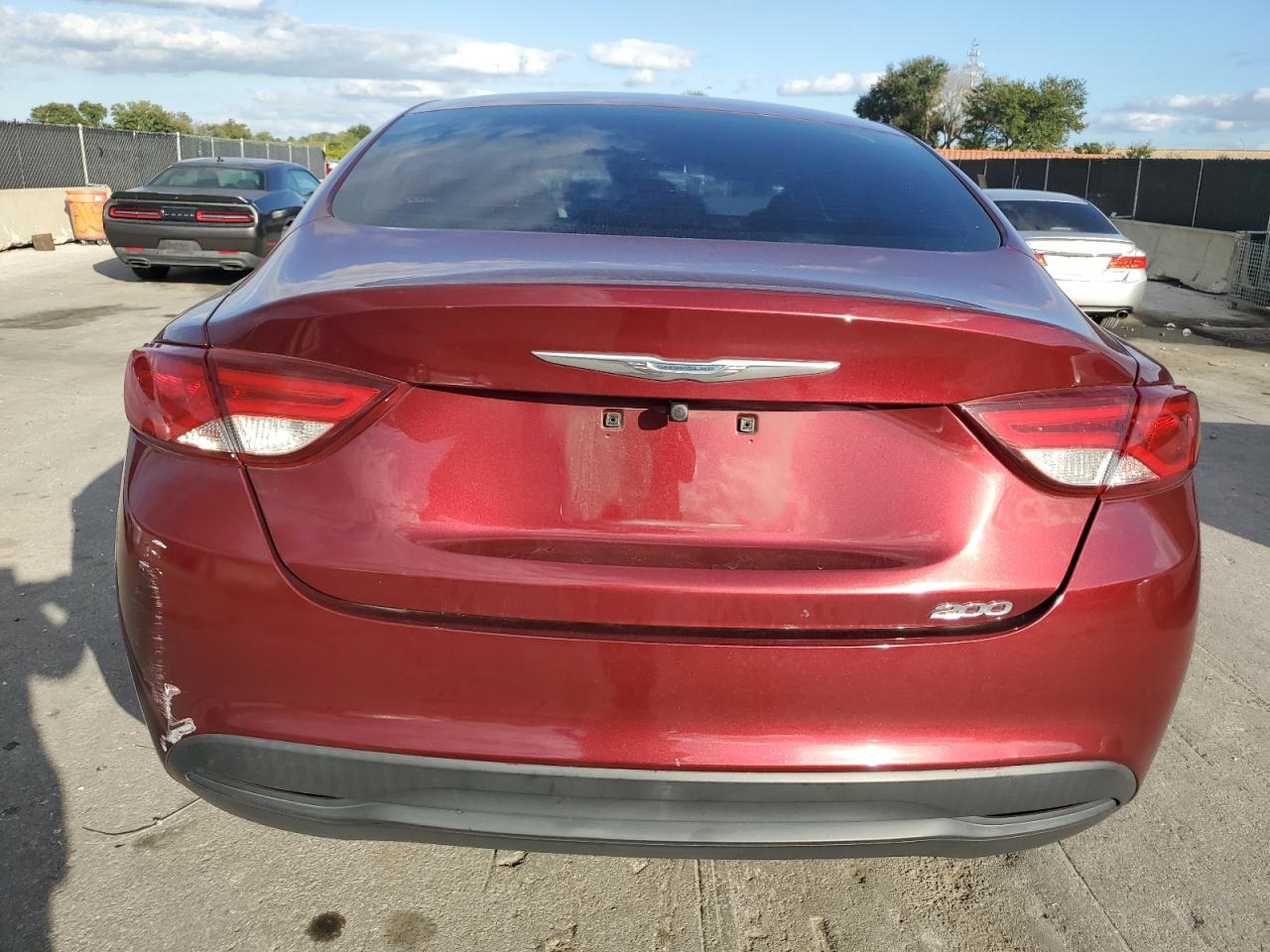 2015 Chrysler 200 Lx VIN: 1C3CCCFB0FN563841 Lot: 91559385