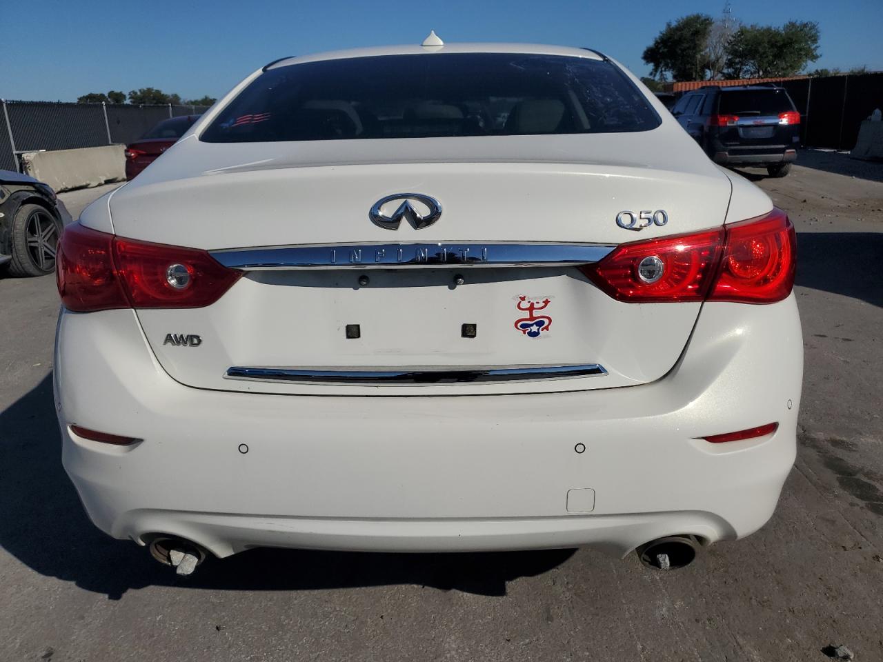 2014 Infiniti Q50 Base VIN: JN1BV7AR4EM685252 Lot: 92980405
