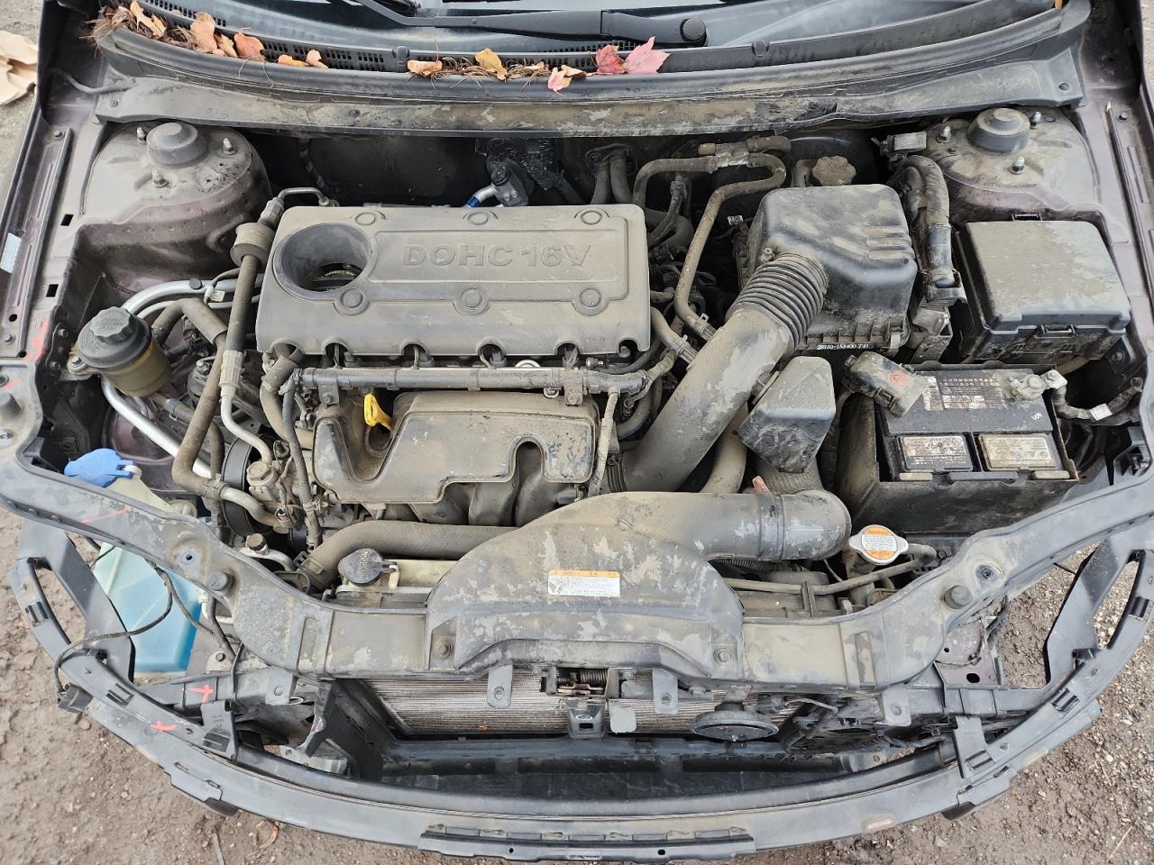 2010 Kia Forte Ex VIN: KNAFU4A22A5284416 Lot: 93018585