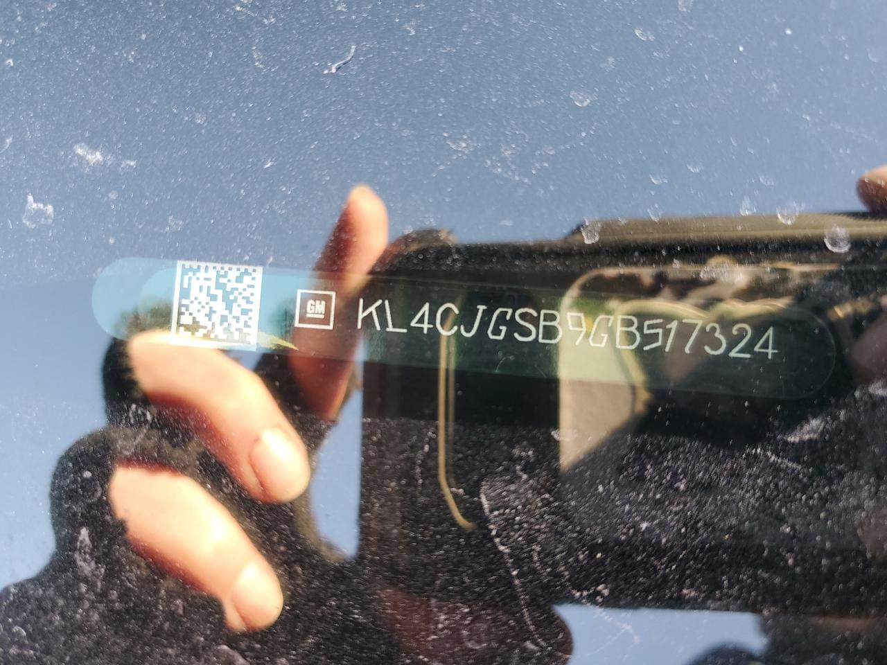 2016 Buick Encore VIN: KL4CJGSB9GB517324 Lot: 90724635