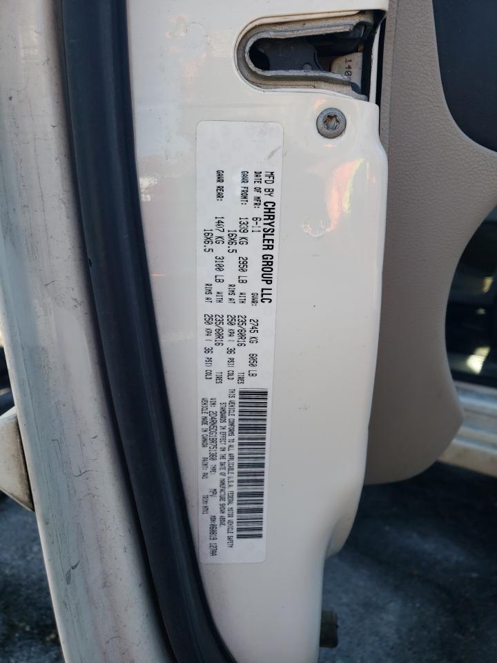 2011 Dodge Grand Caravan Crew VIN: 2D4RN5DG1BR751360 Lot: 91569645