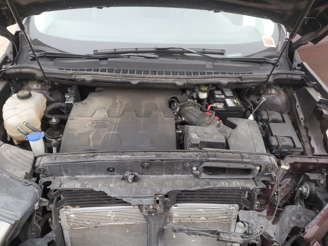 2017 Ford Edge Titanium VIN: 2FMPK4K8XHBB51520 Lot: 93834225