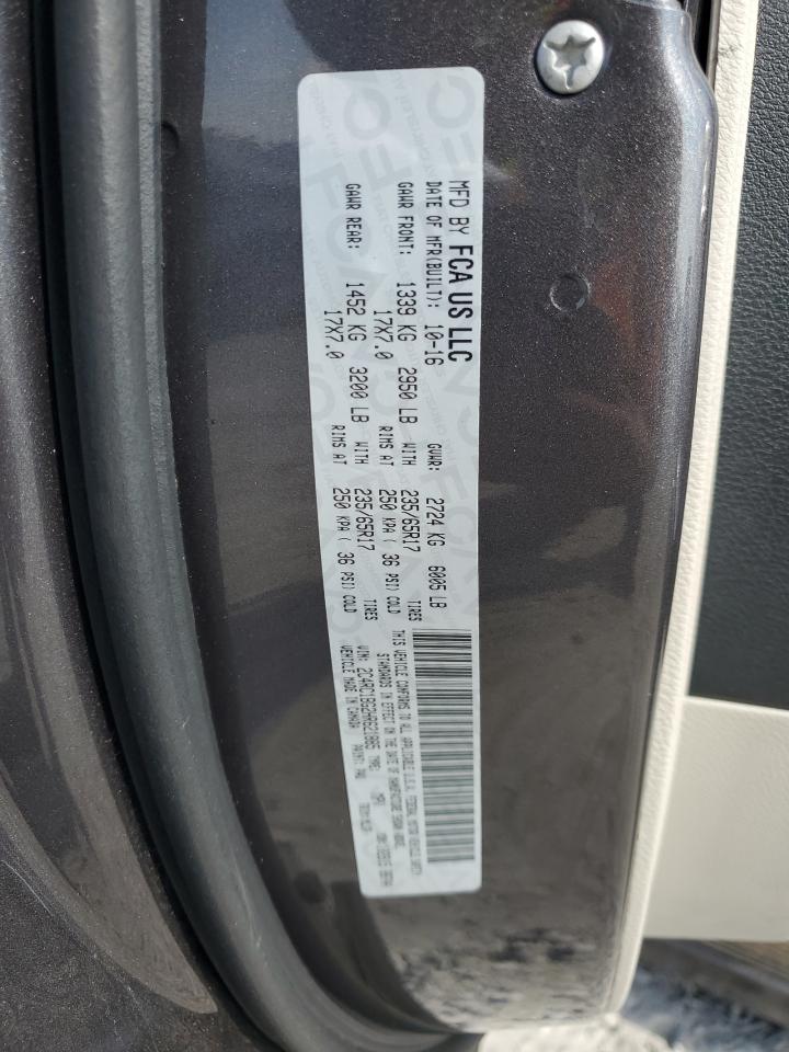 2017 Chrysler Pacifica Touring L VIN: 2C4RC1BG2HR621885 Lot: 93738575