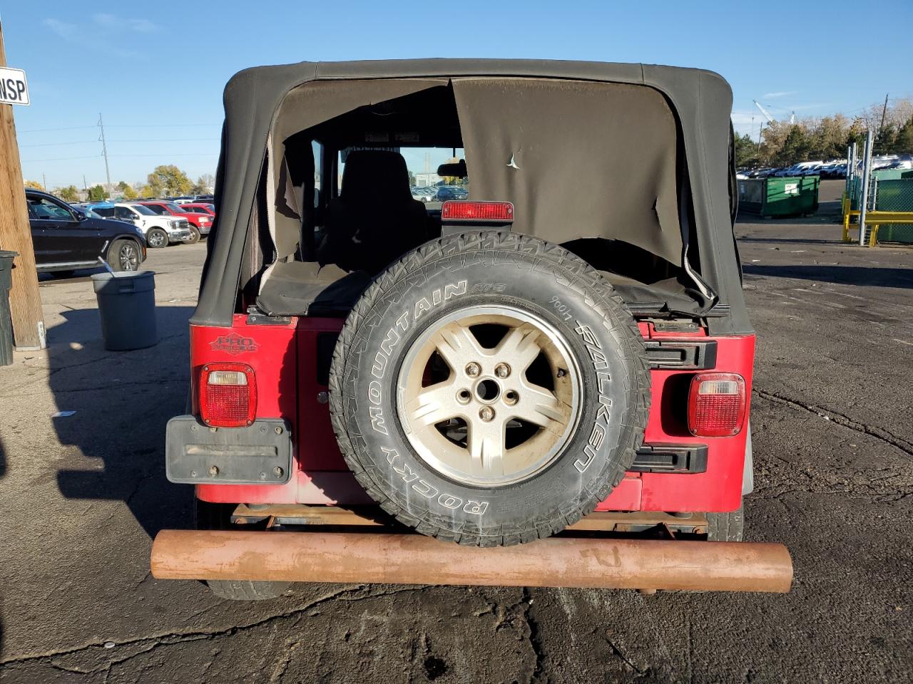 2006 Jeep Wrangler / Tj Sport VIN: 1J4FA49S36P785059 Lot: 91675675