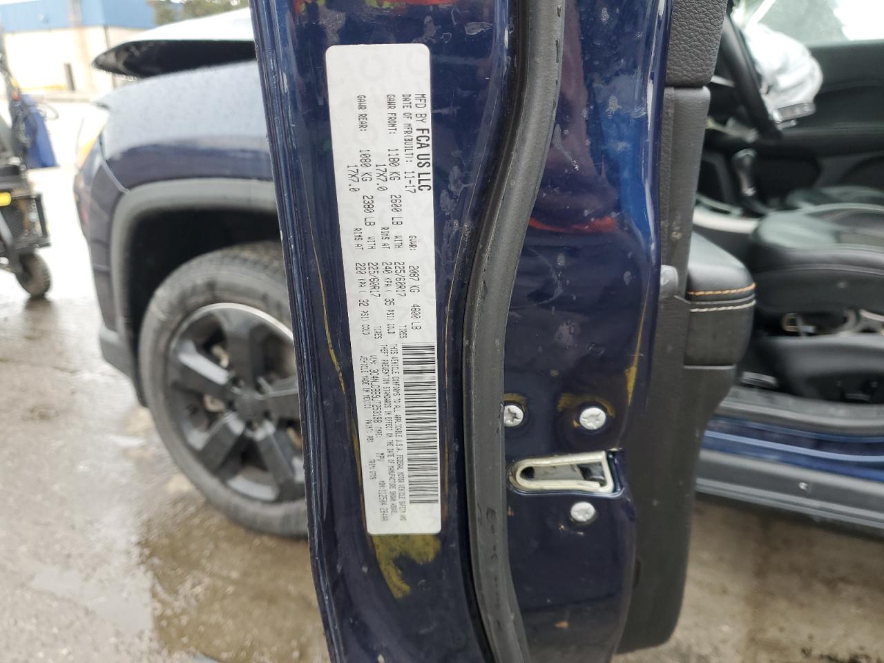 2018 Jeep Compass Latitude VIN: 3C4NJDBB9JT253198 Lot: 93248675