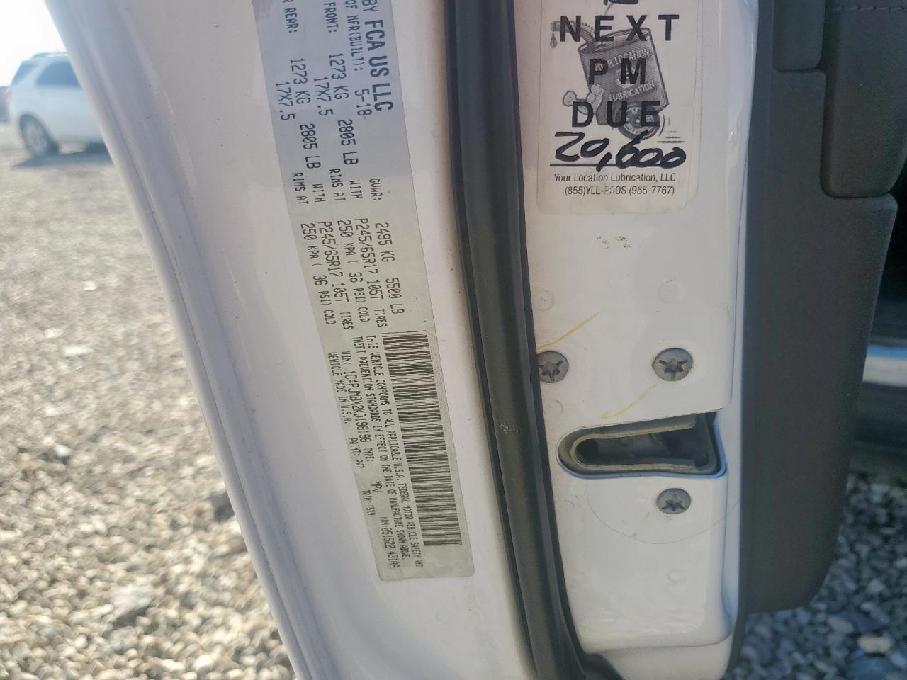 2019 Jeep Cherokee Trailhawk VIN: 1C4PJMBX2KD198198 Lot: 91432965