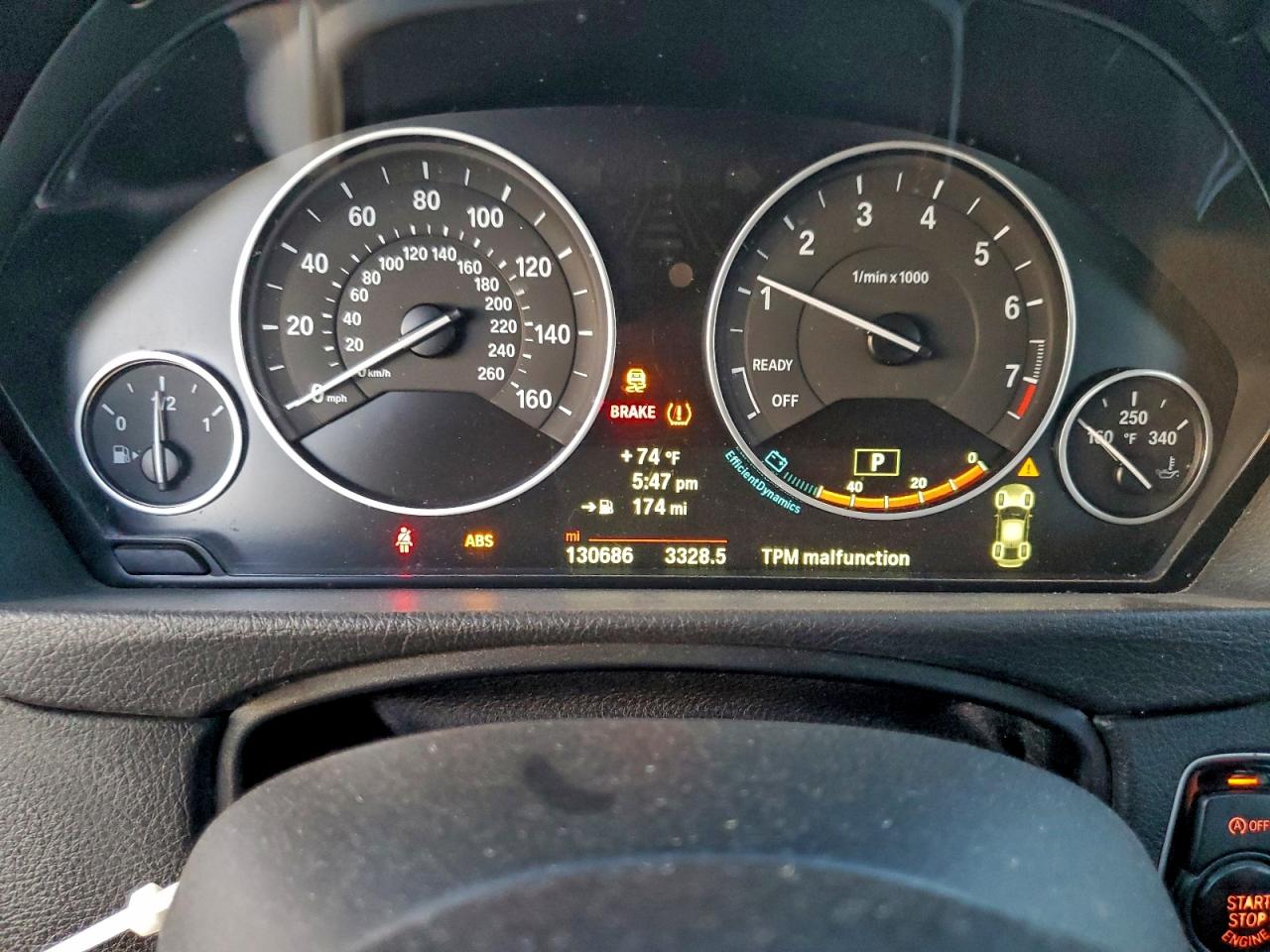 2014 BMW 328 I Sulev VIN: WBA3C1C53EK116352 Lot: 93779685