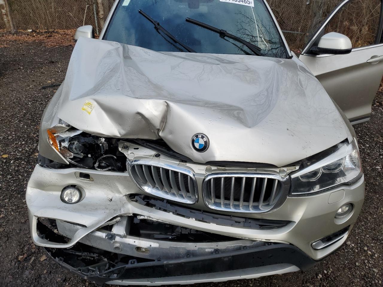 2017 BMW X3 xDrive28I VIN: 5UXWX9C32H0T18437 Lot: 91455465