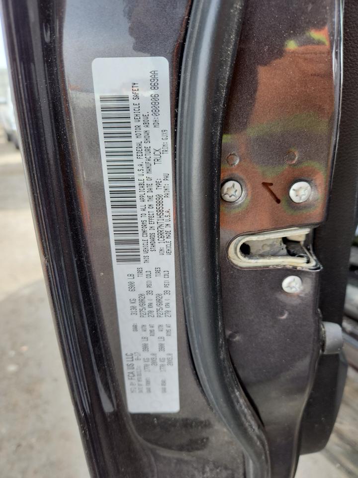 2017 Ram 1500 Laramie VIN: 1C6RR7NT1HS859890 Lot: 93146525