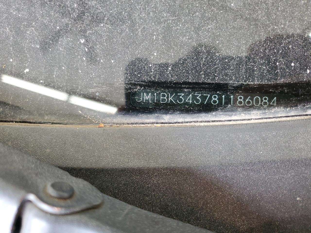 2008 Mazda 3 Hatchback VIN: JM1BK343781186084 Lot: 93253115