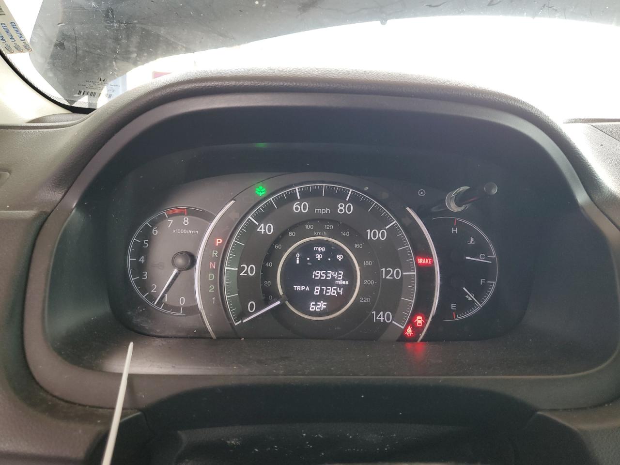 2013 Honda Cr-V Lx VIN: 2HKRM3H32DH511648 Lot: 92723895