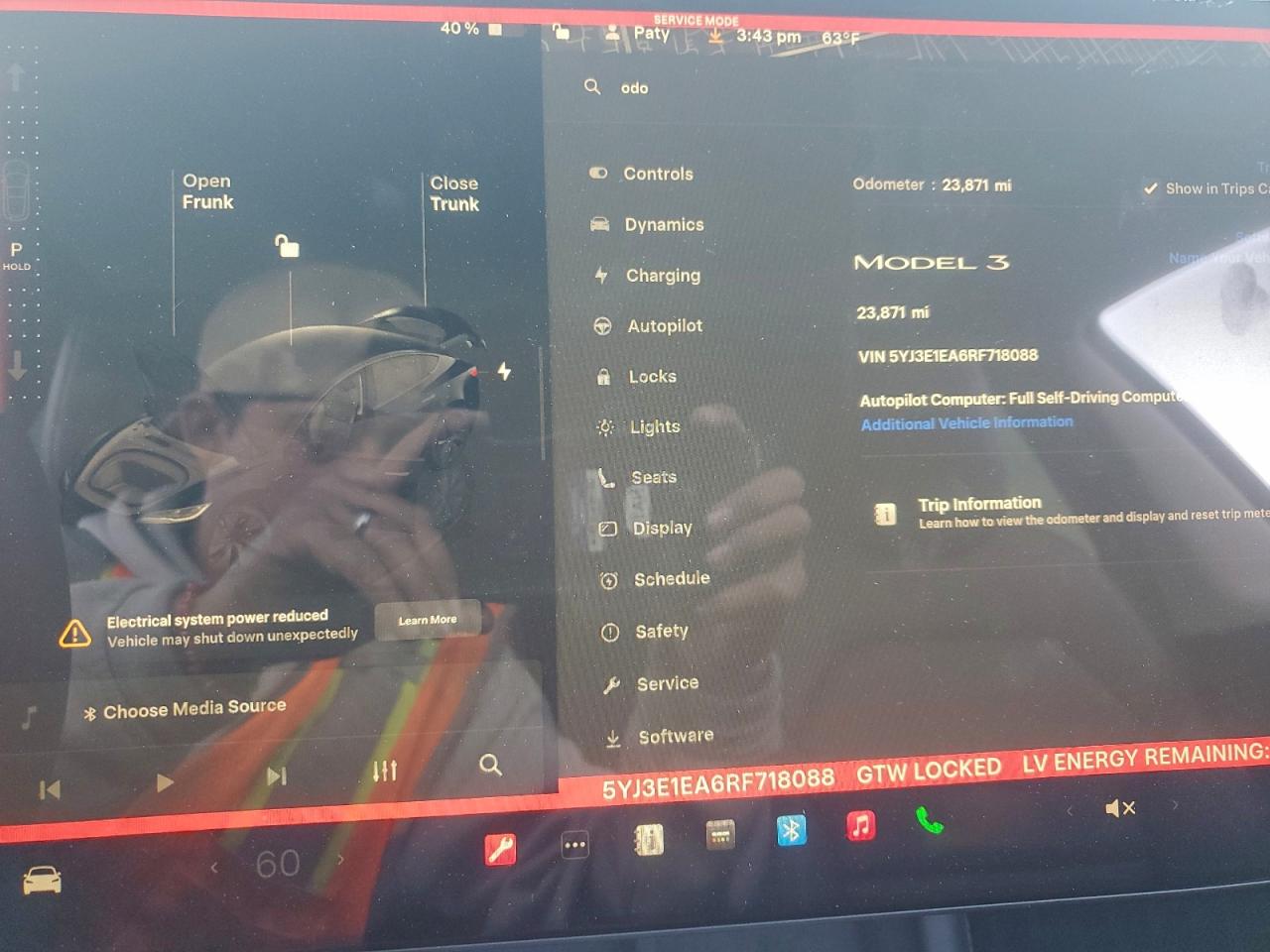 2024 Tesla Model 3 VIN: 5YJ3E1EA6RF718088 Lot: 94536745