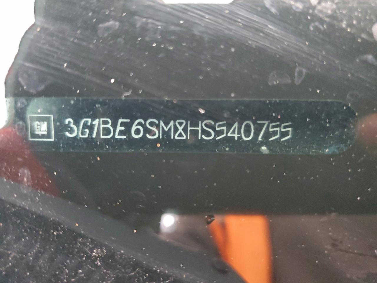 2017 Chevrolet Cruze Lt VIN: 3G1BE6SM8HS540755 Lot: 94047615