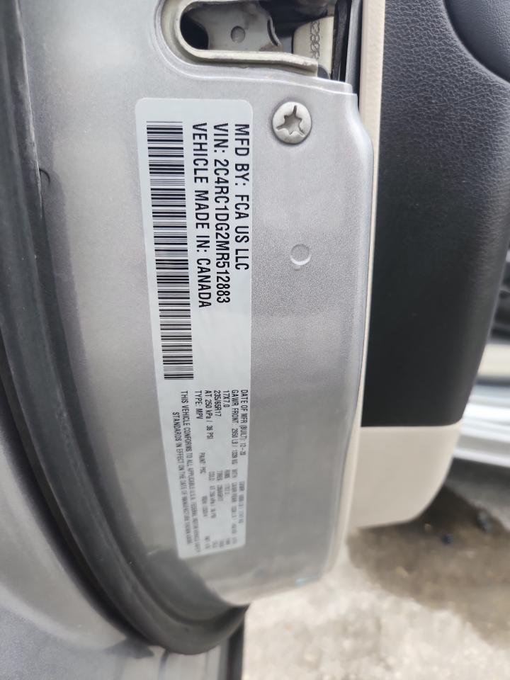 2021 Chrysler Voyager Lxi VIN: 2C4RC1DG2MR512883 Lot: 91618025