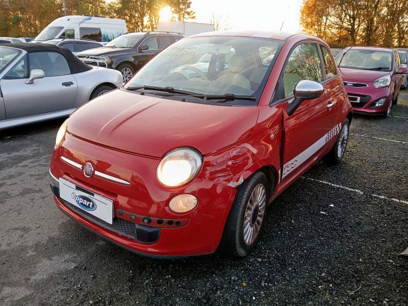 2011 FIAT 500 1.2 POP 3DR [START STOP] for sale at Copart SANDTOFT