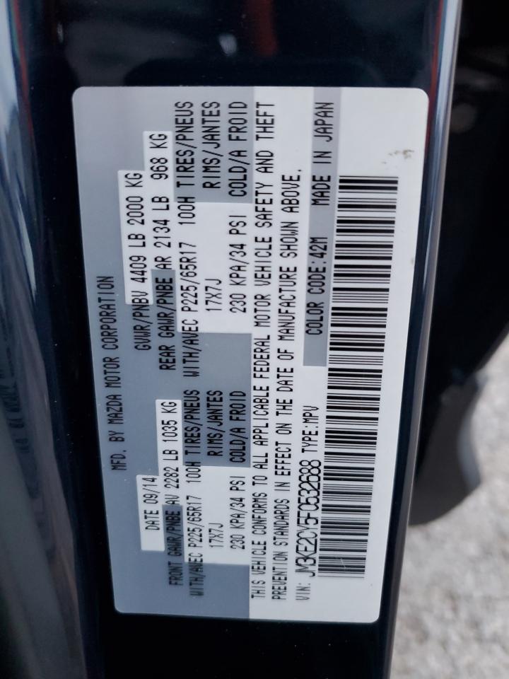 2015 Mazda Cx-5 Touring VIN: JM3KE2CY5F0532688 Lot: 93445645