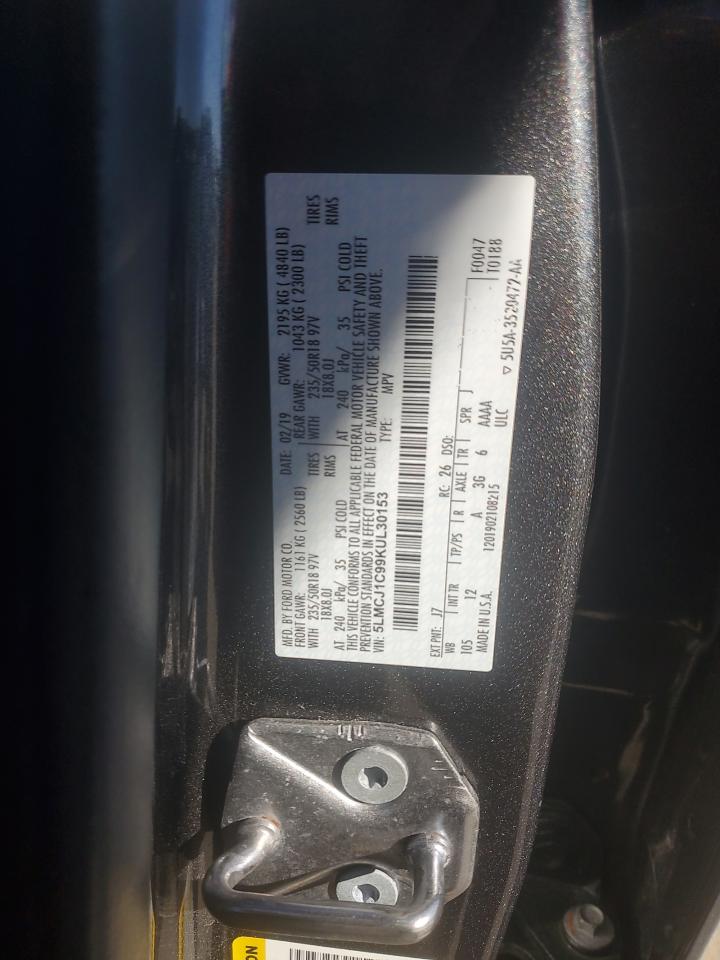 2019 Lincoln Mkc VIN: 5LMCJ1C99KUL30153 Lot: 90688145