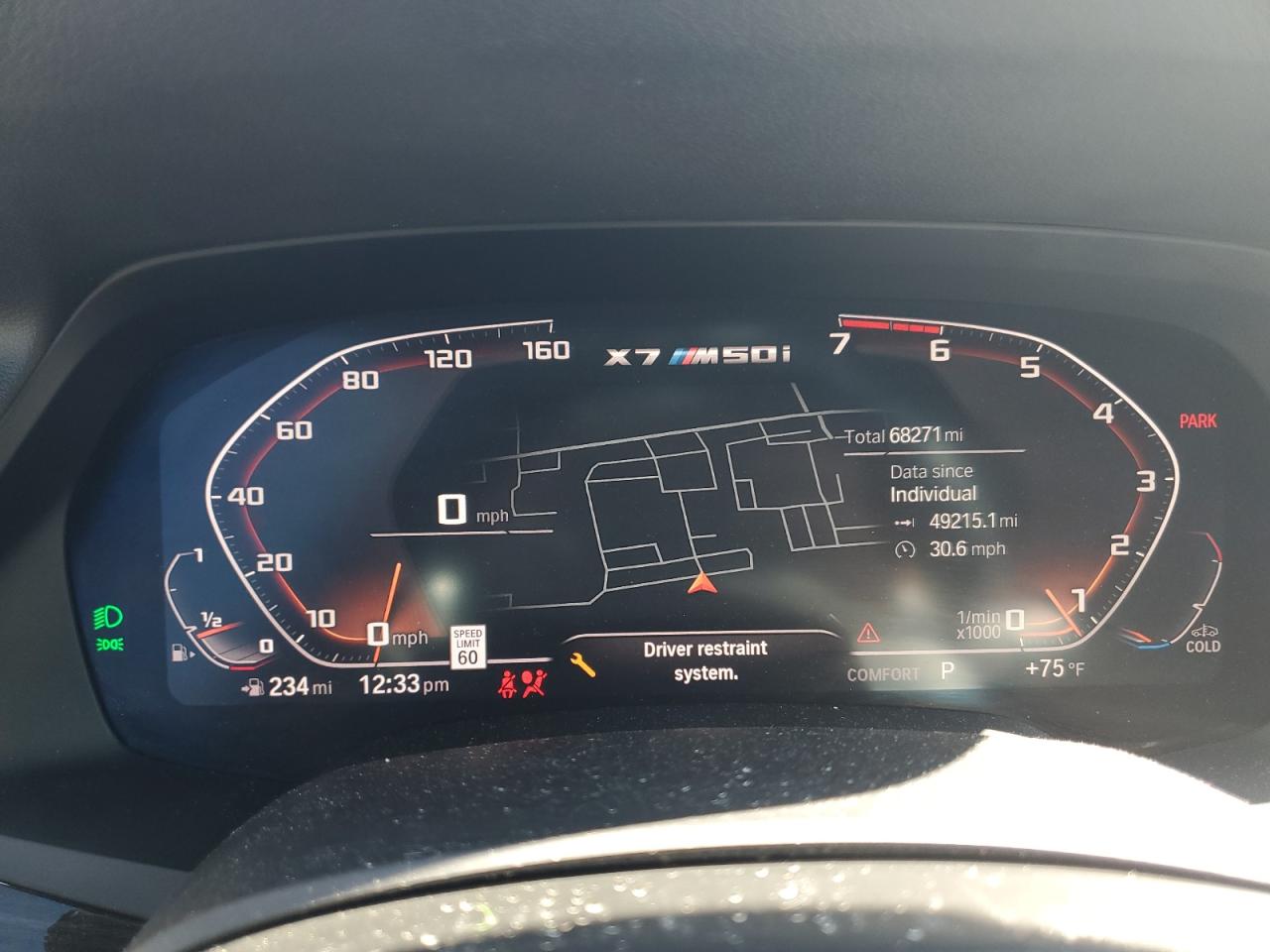 2020 BMW X7 M50I VIN: 5UXCX6C07L9C64289 Lot: 87101295