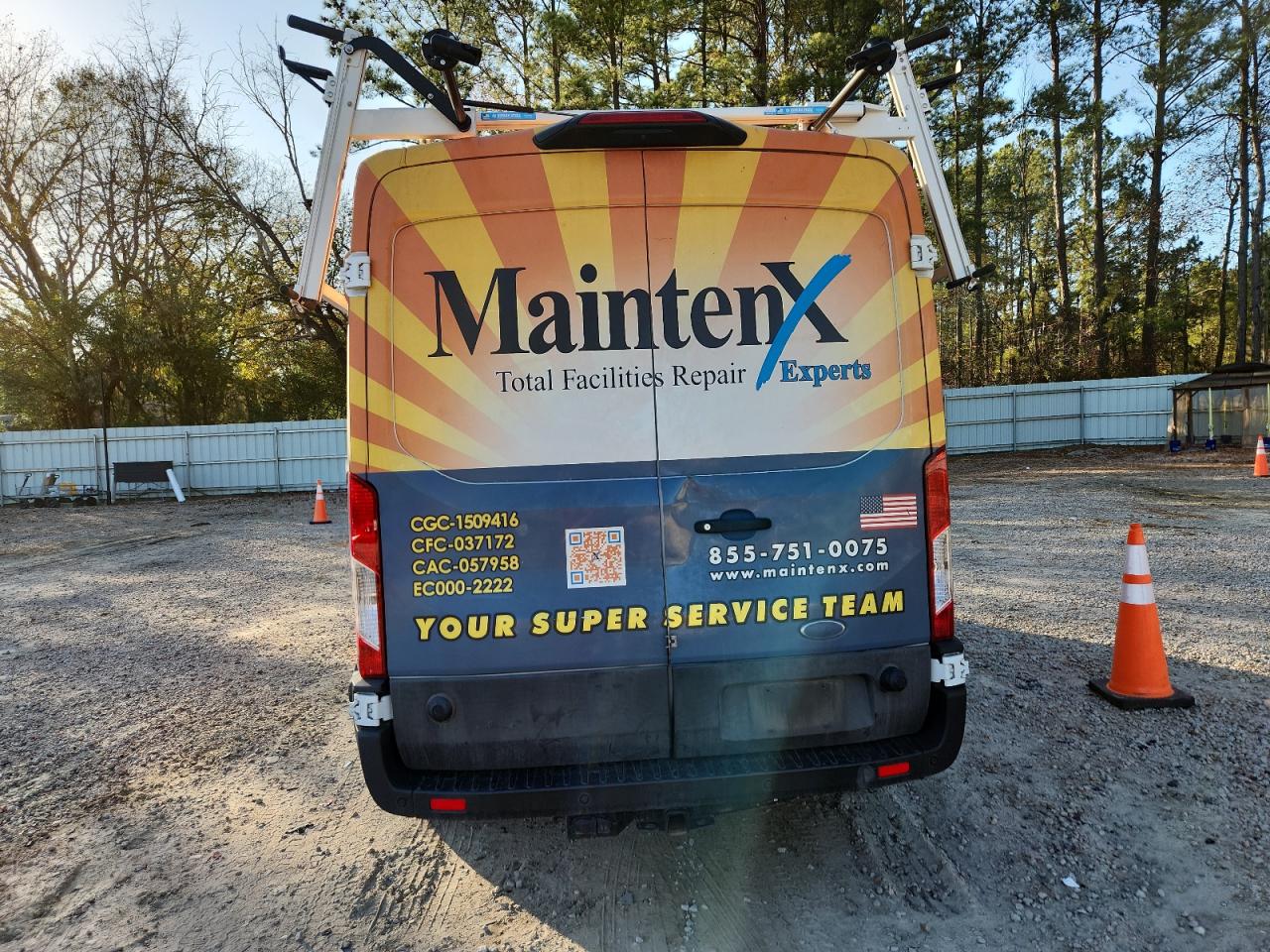 2024 Ford Transit T-250 Utility / Service Van VIN: 1FTBR1C89RKA80356 Lot: 92163025