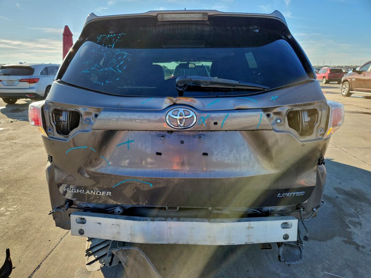 2014 Toyota Highlander Limited VIN: 5TDYKRFHXES021151 Lot: 93049915