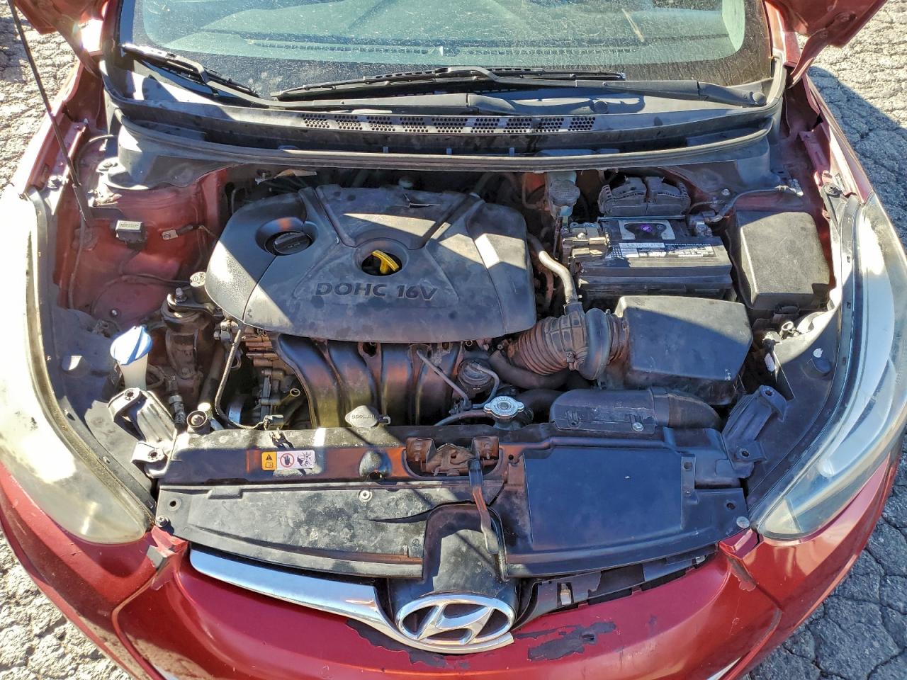 2014 Hyundai Elantra Se VIN: 5NPDH4AE4EH460817 Lot: 93992645