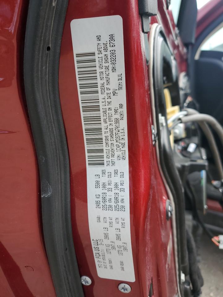 2015 Jeep Cherokee Limited VIN: 1C4PJMDS7FW701980 Lot: 85960175