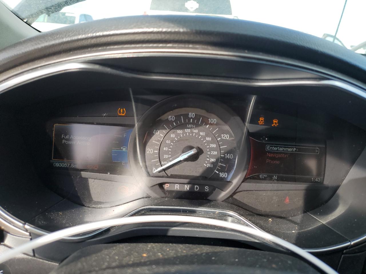 2017 Ford Fusion Se VIN: 3FA6P0HD0HR343812 Lot: 91942605