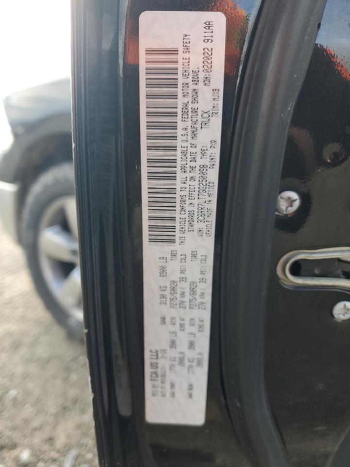 2016 Ram 1500 Slt VIN: 3C6RR7LT7GG250098 Lot: 91629665