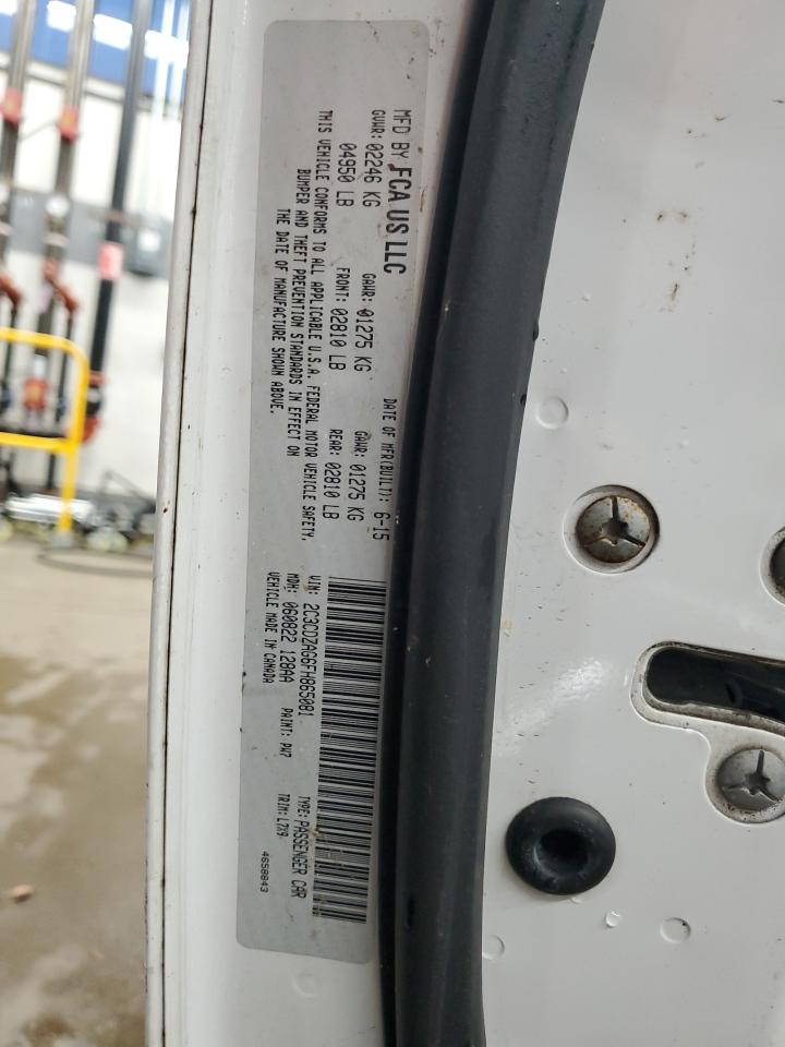 2015 Dodge Challenger Sxt VIN: 2C3CDZAG6FH865081 Lot: 91838375