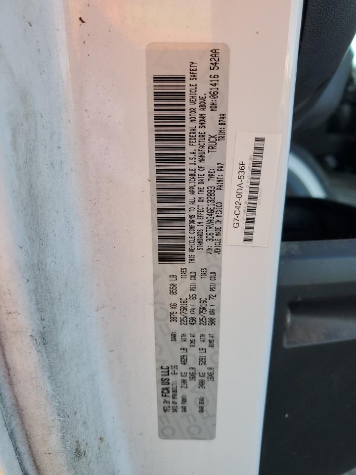 2016 Ram Promaster 1500 Utility / Service Van VIN: 3C6TRVAG4GE132893 Lot: 90918255