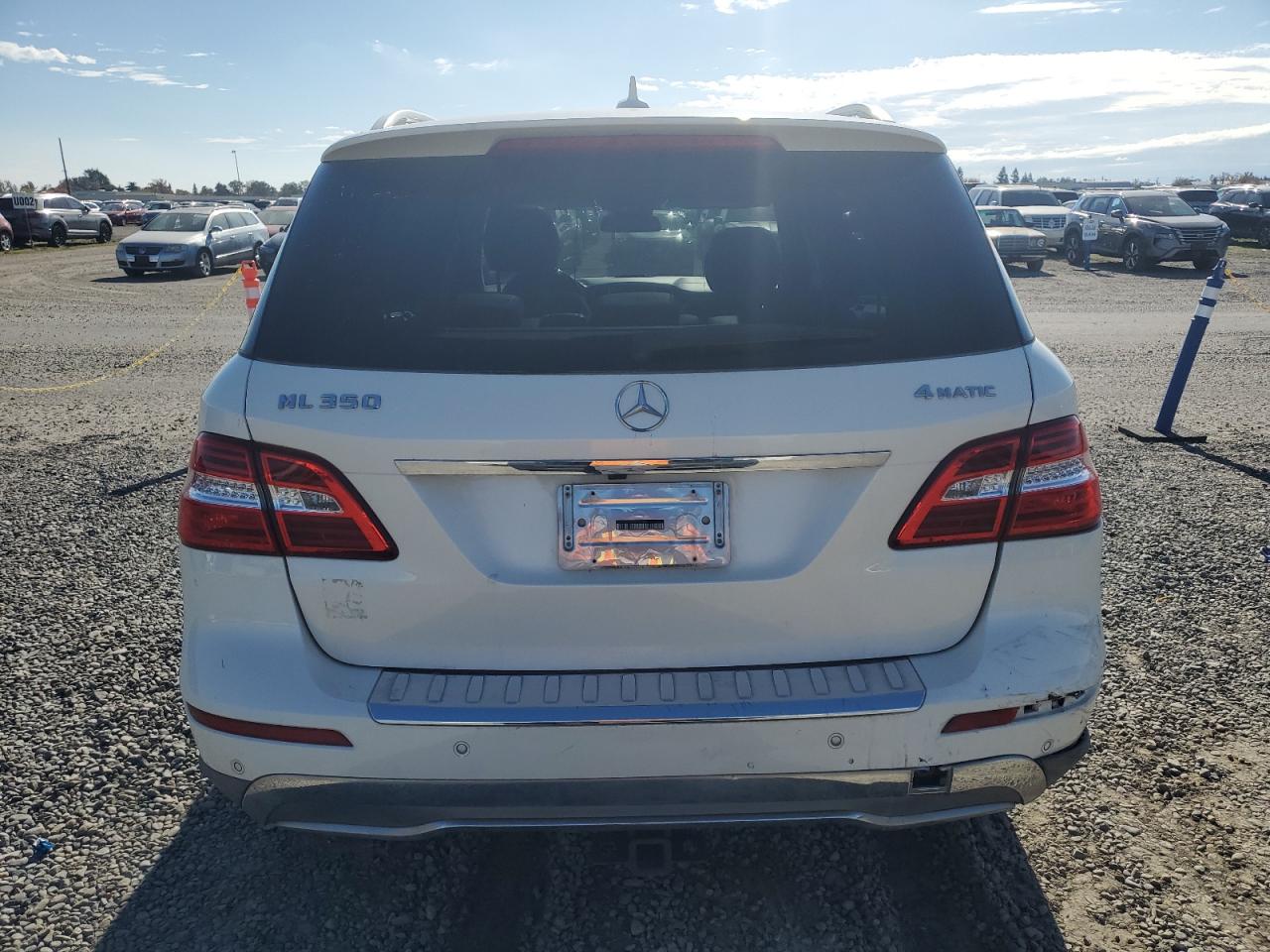 2013 Mercedes-Benz Ml 350 4Matic VIN: 4JGDA5HB2DA231804 Lot: 92365275