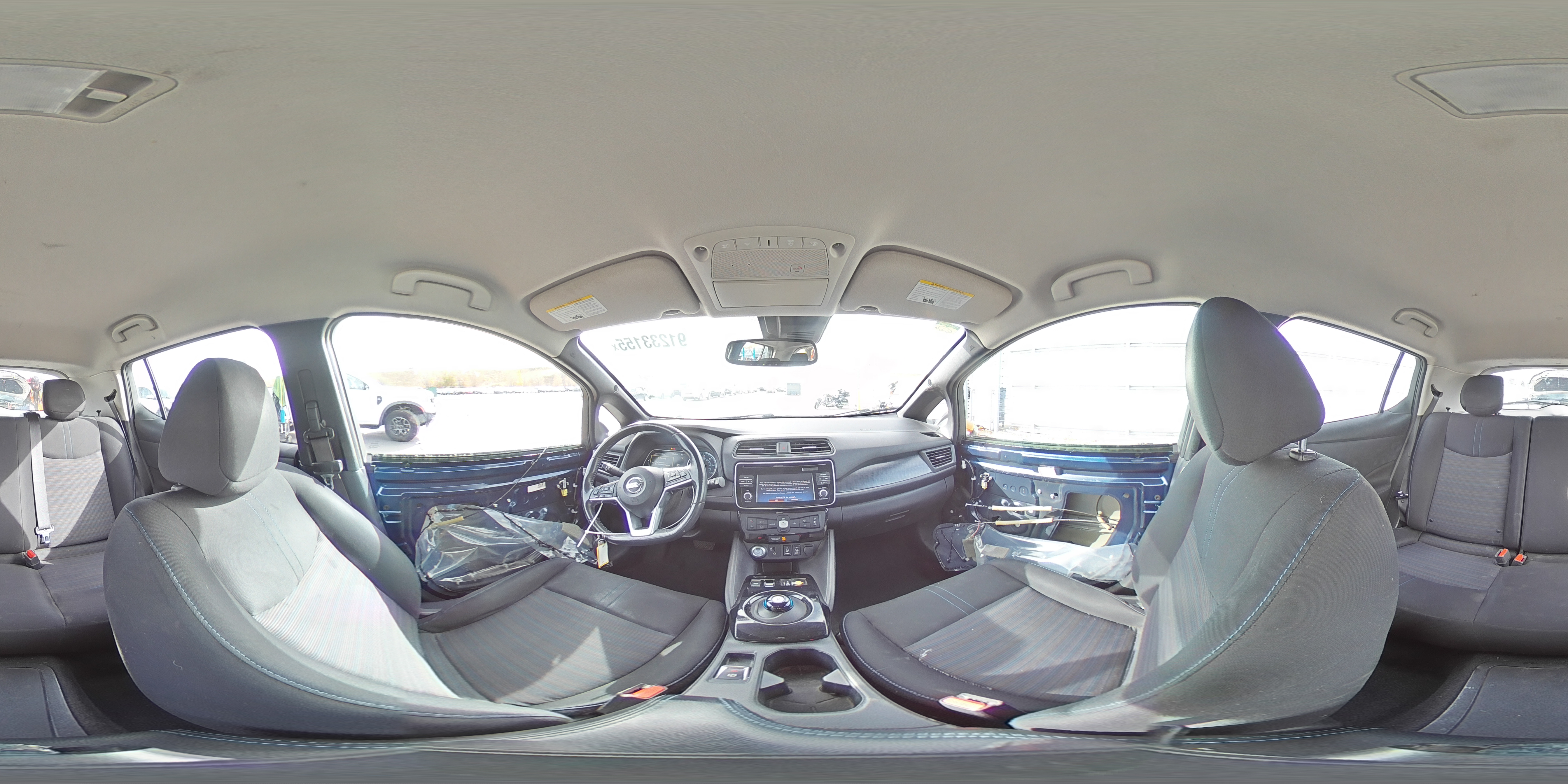 2019 Nissan Leaf S VIN: 1N4AZ1CP6KC314574 Lot: 91233155