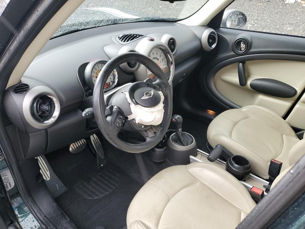 2012 Mini Cooper S Countryman VIN: WMWZC5C55CWL59636 Lot: 92627595