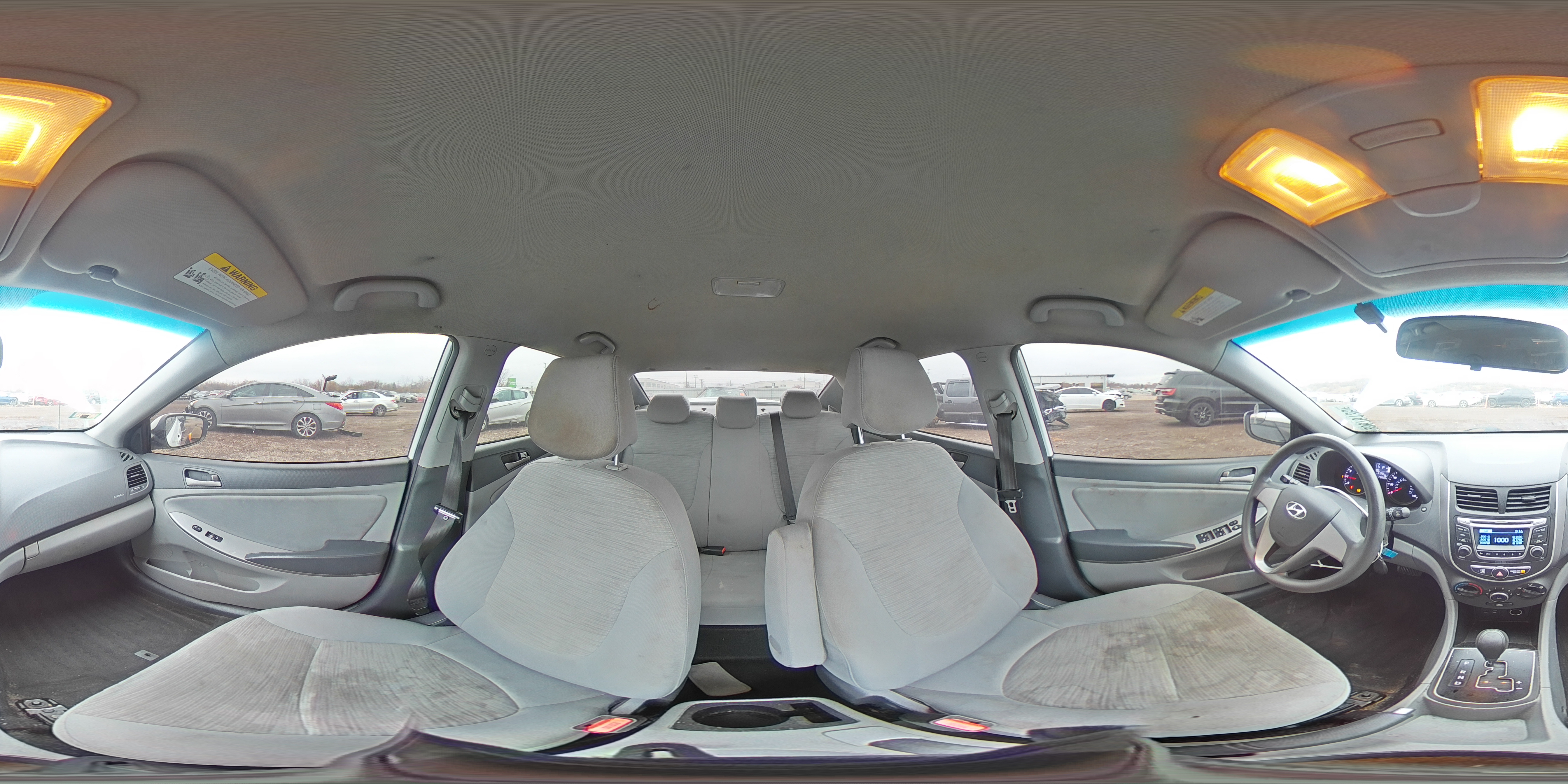 2015 Hyundai Accent Gls VIN: KMHCT4AE6FU853389 Lot: 93676135