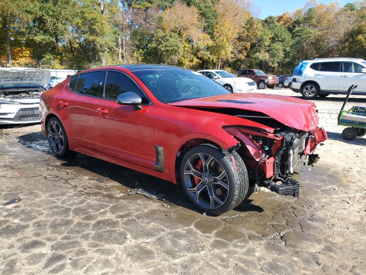 2018 Kia Stinger Gt2 VIN: KNAE55LC6J6017777 Lot: 91057825