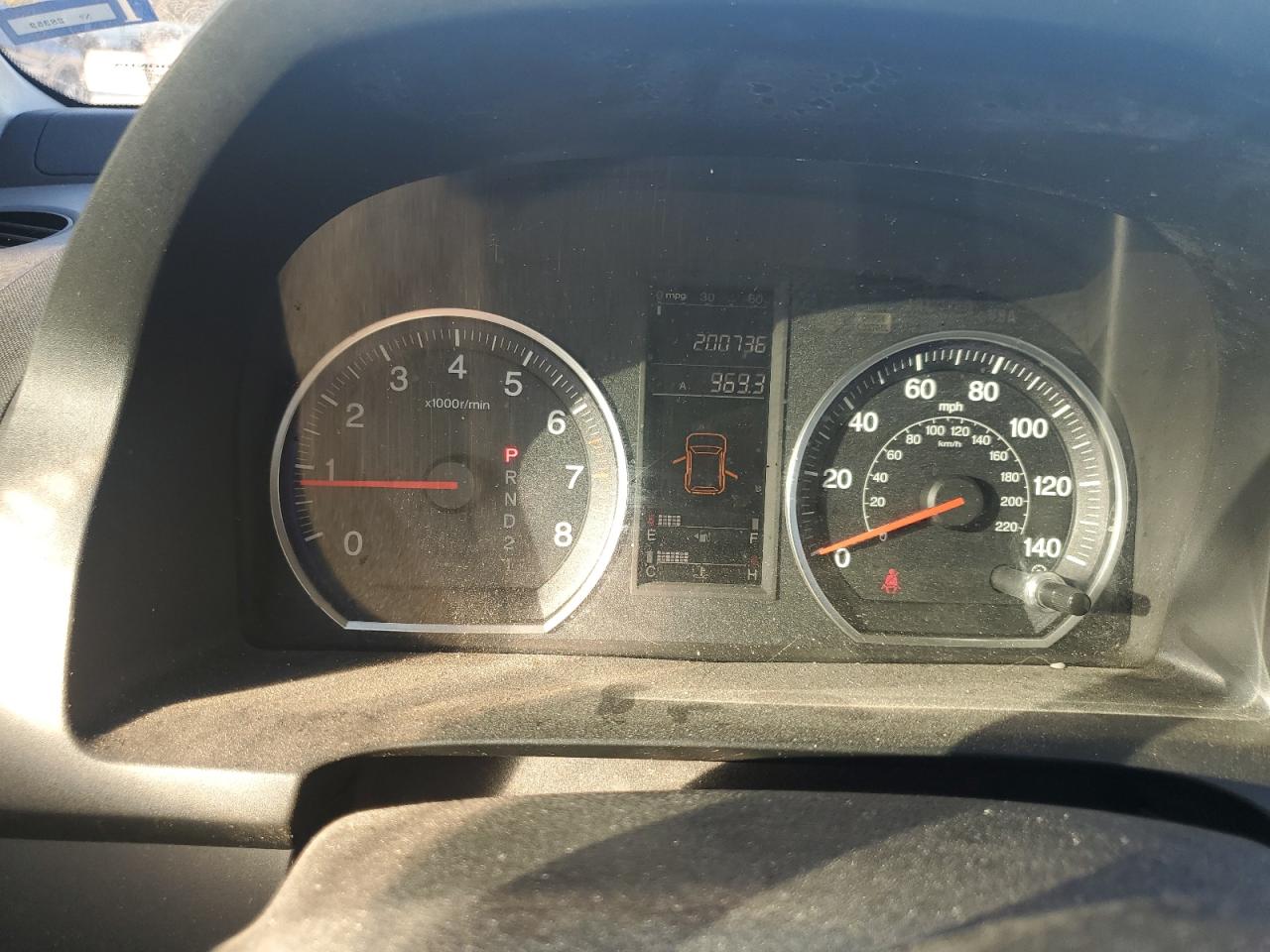 2007 Honda Cr-V Lx VIN: JHLRE38377C079560 Lot: 93145945