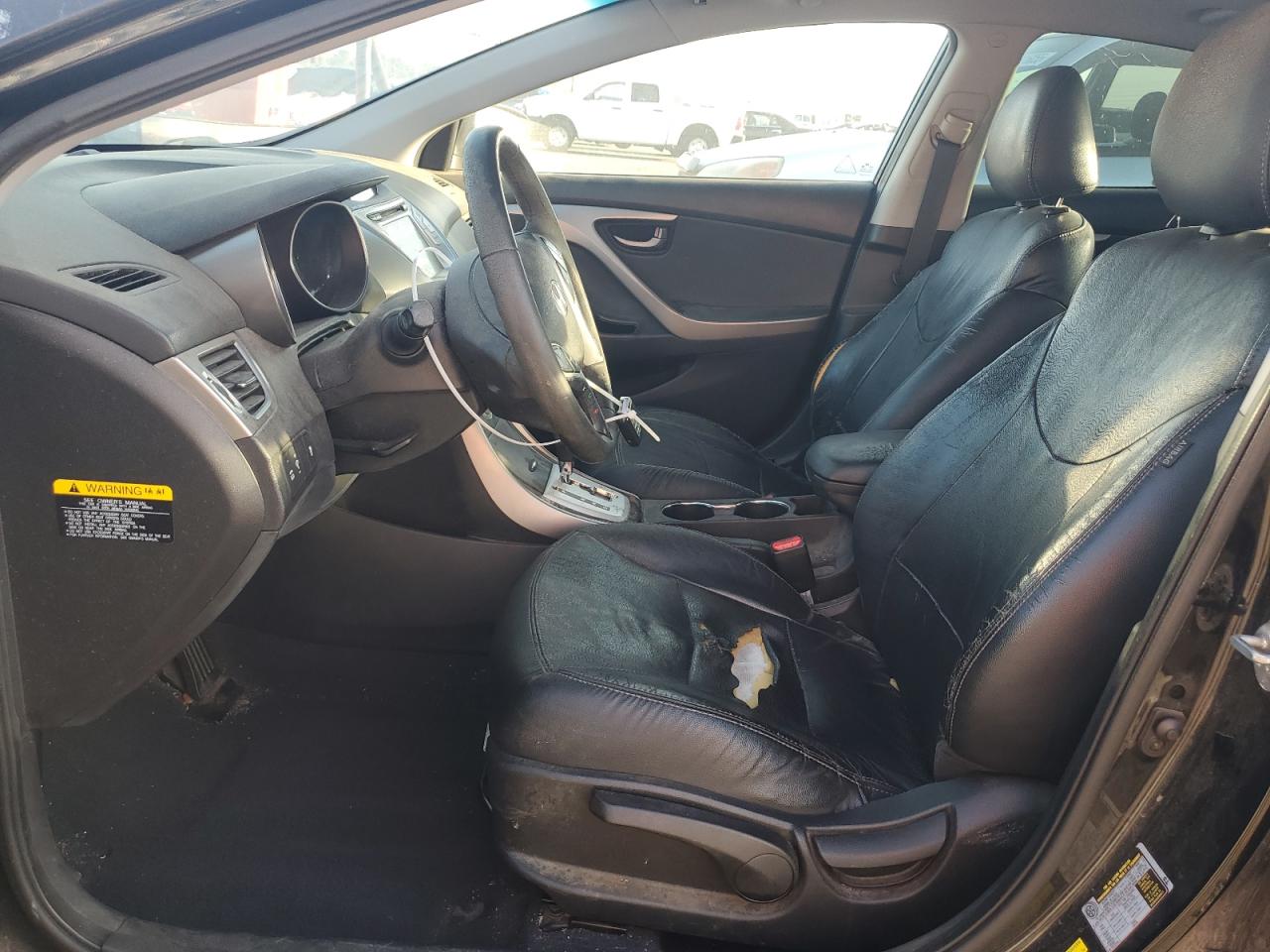 2012 Hyundai Elantra Gls VIN: 5NPDH4AE1CH123437 Lot: 90836885