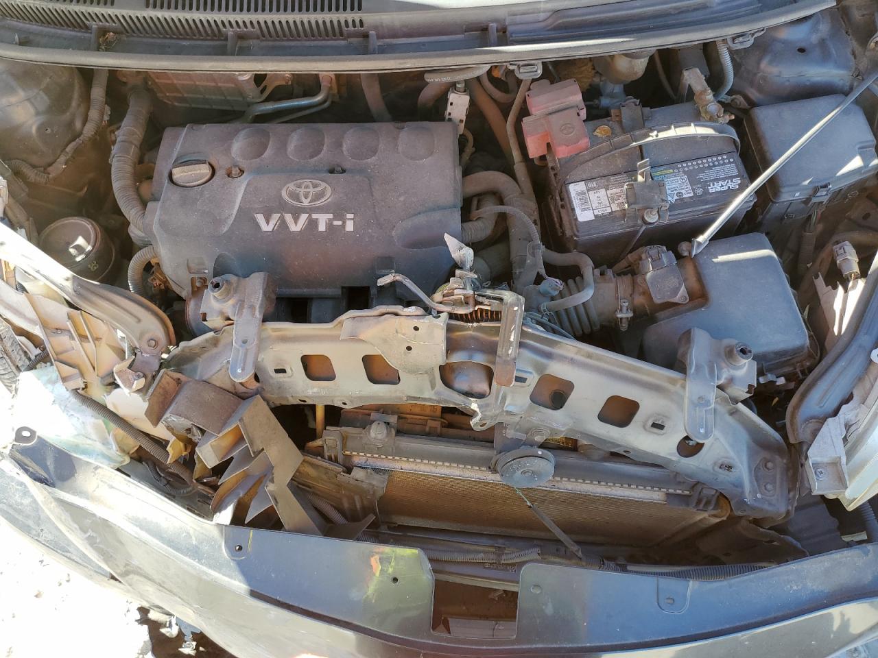 2007 Toyota Yaris VIN: JTDBT923X71161262 Lot: 92208965